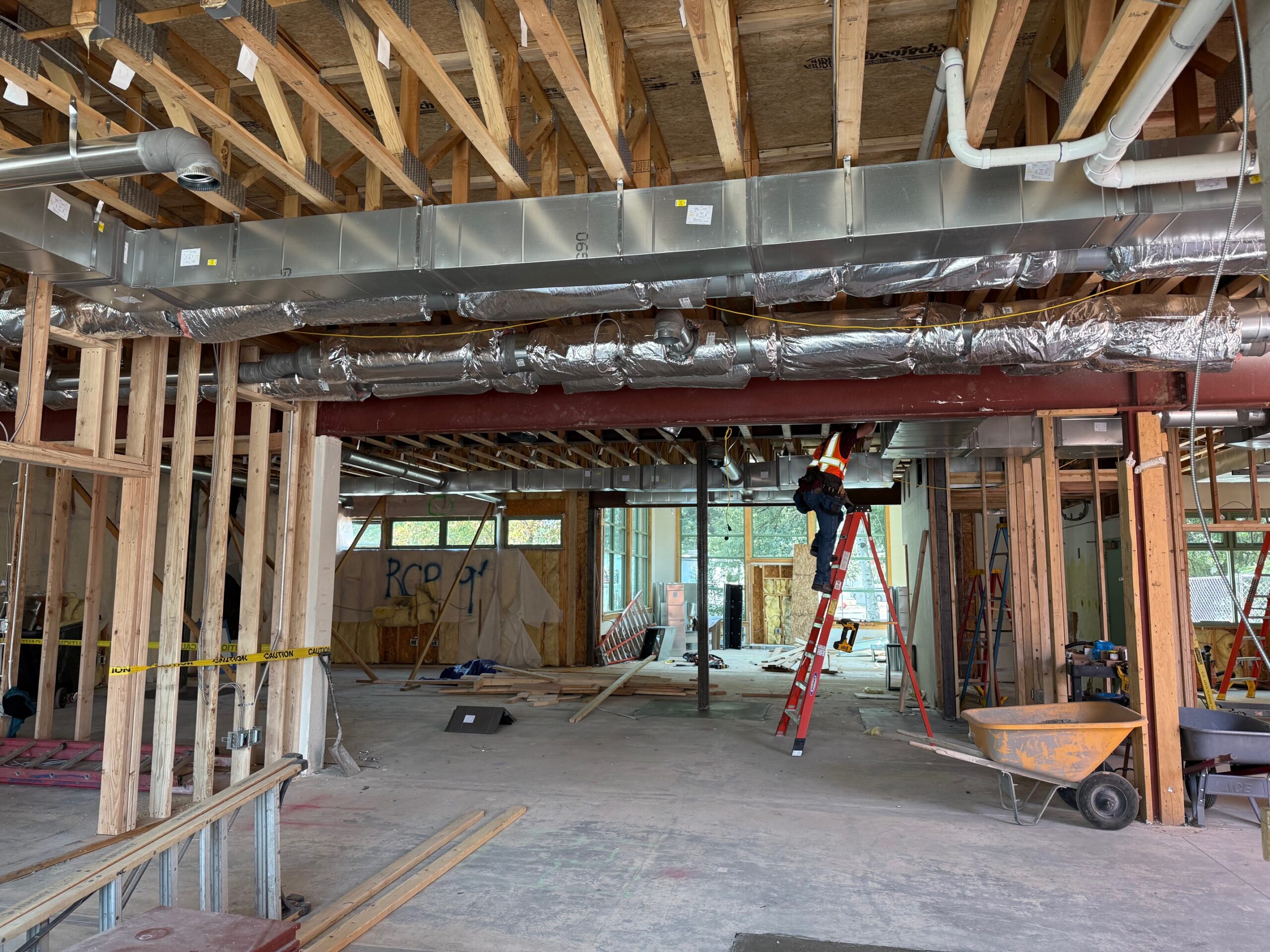 IMG_7836 New ductwork in adult fiction