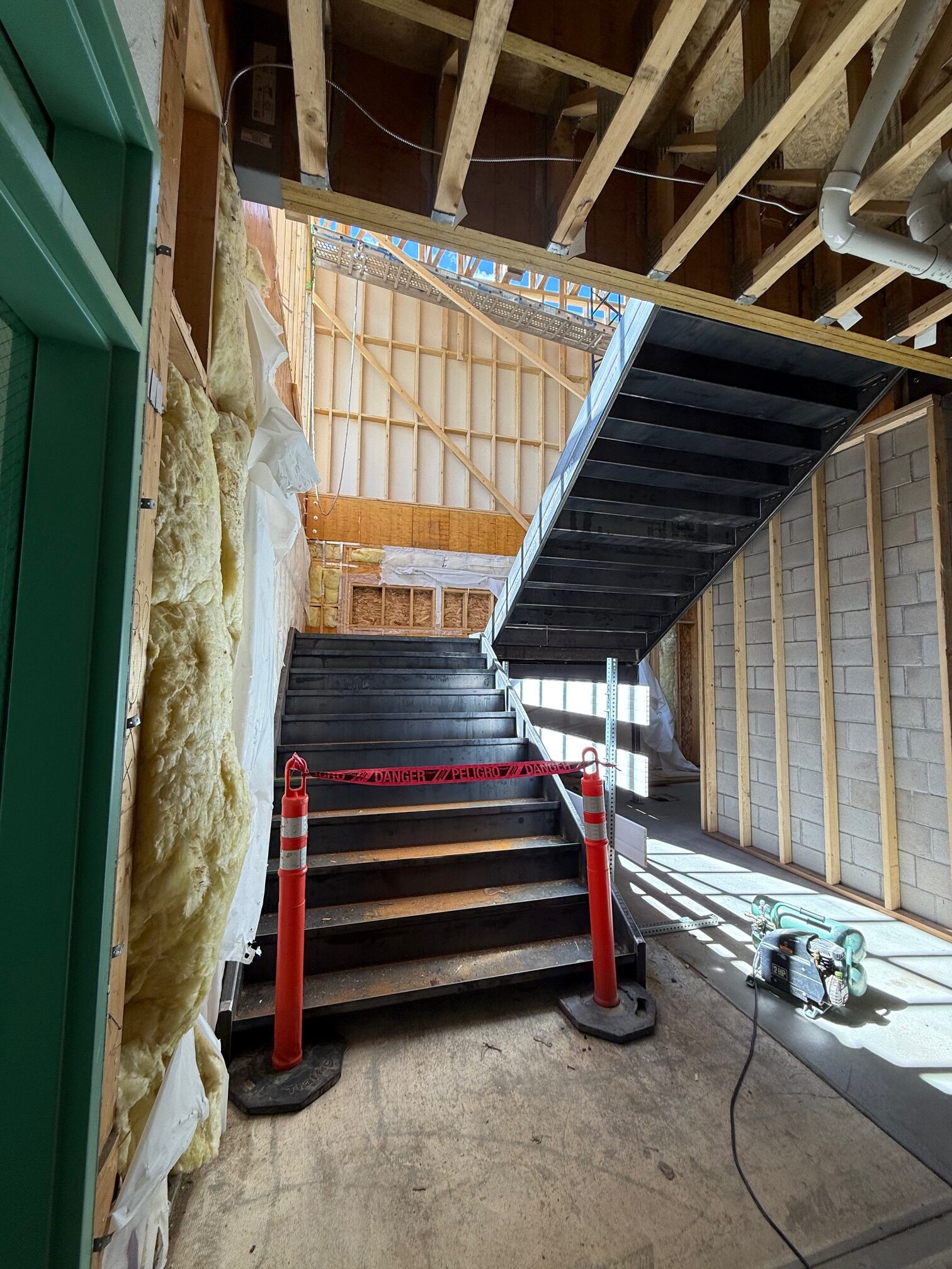 IMG_7912 New staircase is installed.