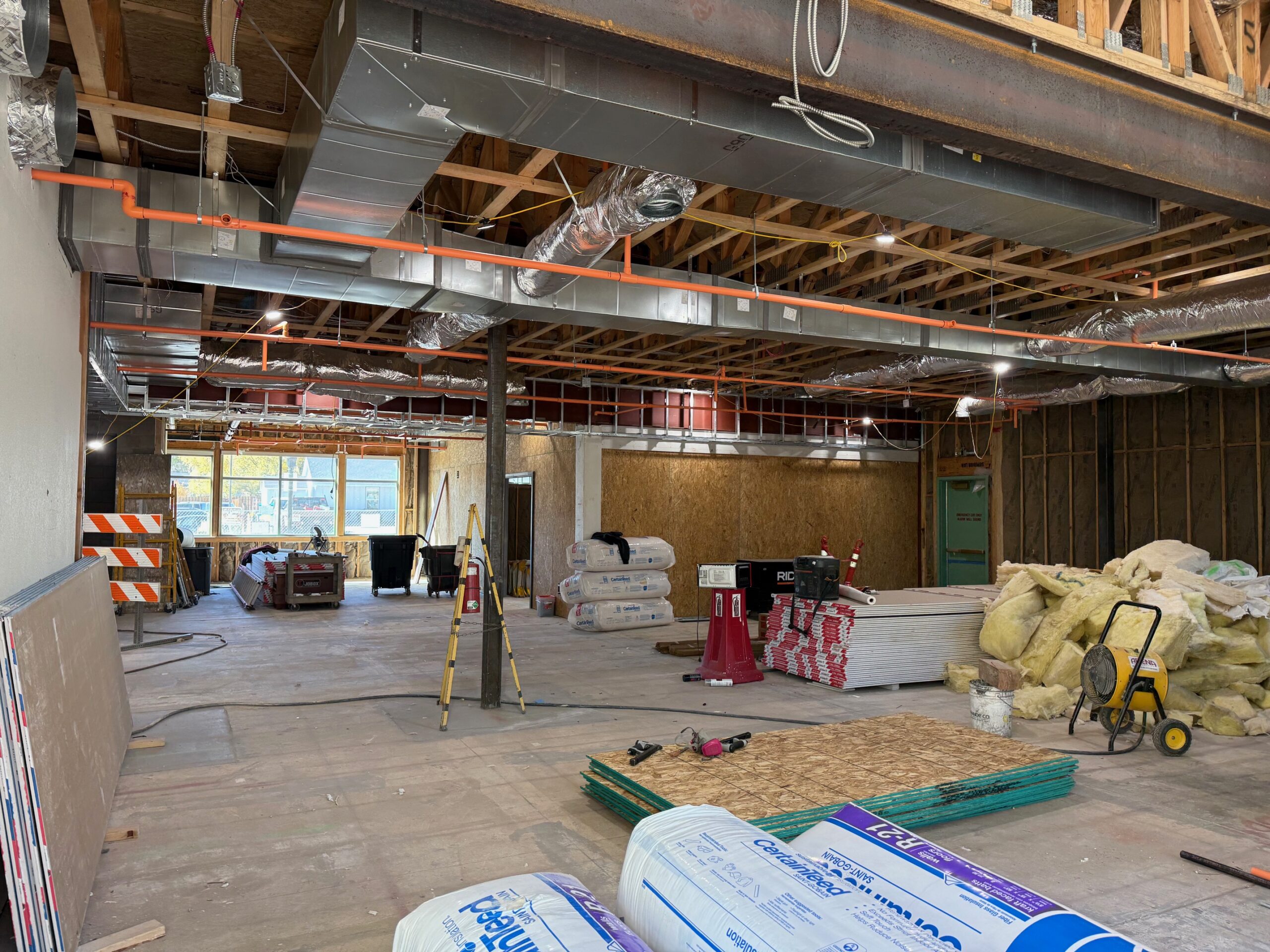 View to children's room