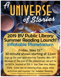 Summer Reading Launch! @ DPCA | Buena Vista | Colorado | United States