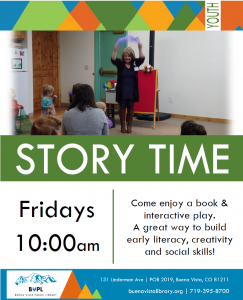 Story Time - 10 AM @ Buena Vista Public Library | Buena Vista | Colorado | United States