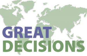 Great Decisions - Online Meeting